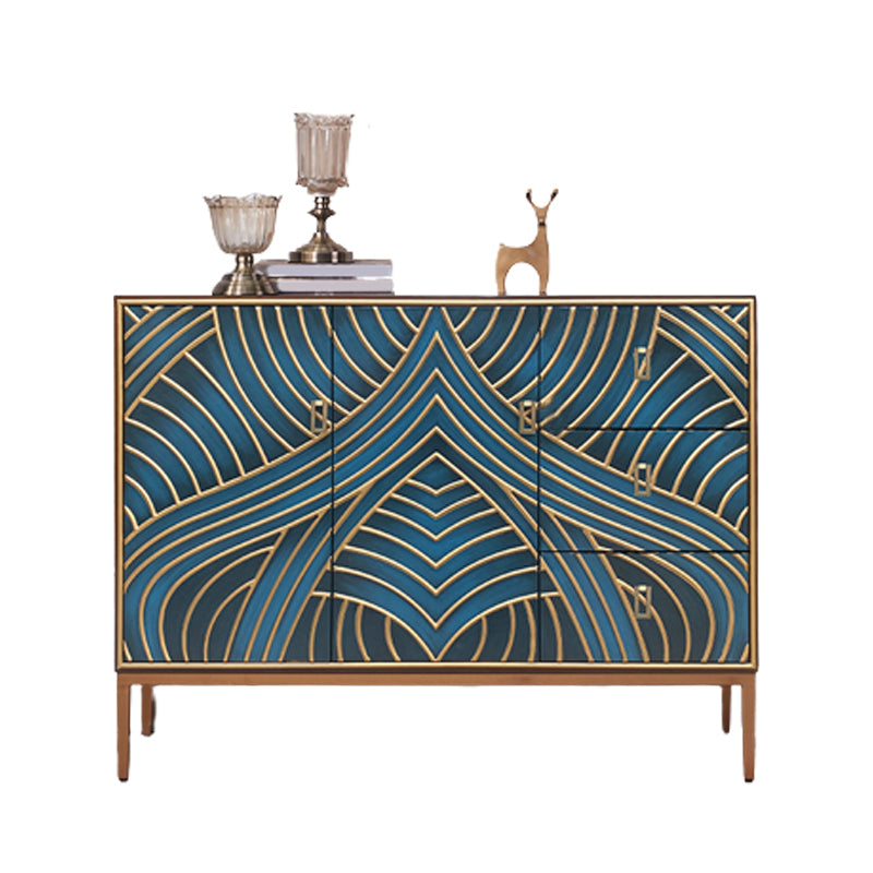 15.6-inch W Solid Wood Storage Chest Classic Glam Storage Chest Dresser