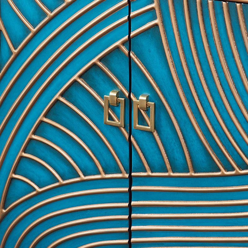 15.6-inch W Solid Wood Storage Chest Classic Glam Storage Chest Dresser