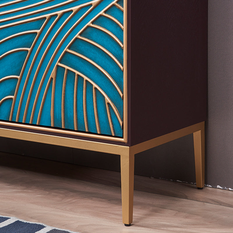 15.6-inch W Solid Wood Storage Chest Classic Glam Storage Chest Dresser