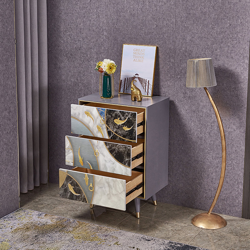 15.6-inch W Storage Chest Classic Glam Storage Chest Dresser