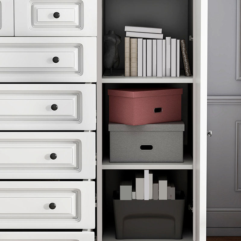 14.82-inch Width Contemporary Dresser Manufactured Wood Storage Chest