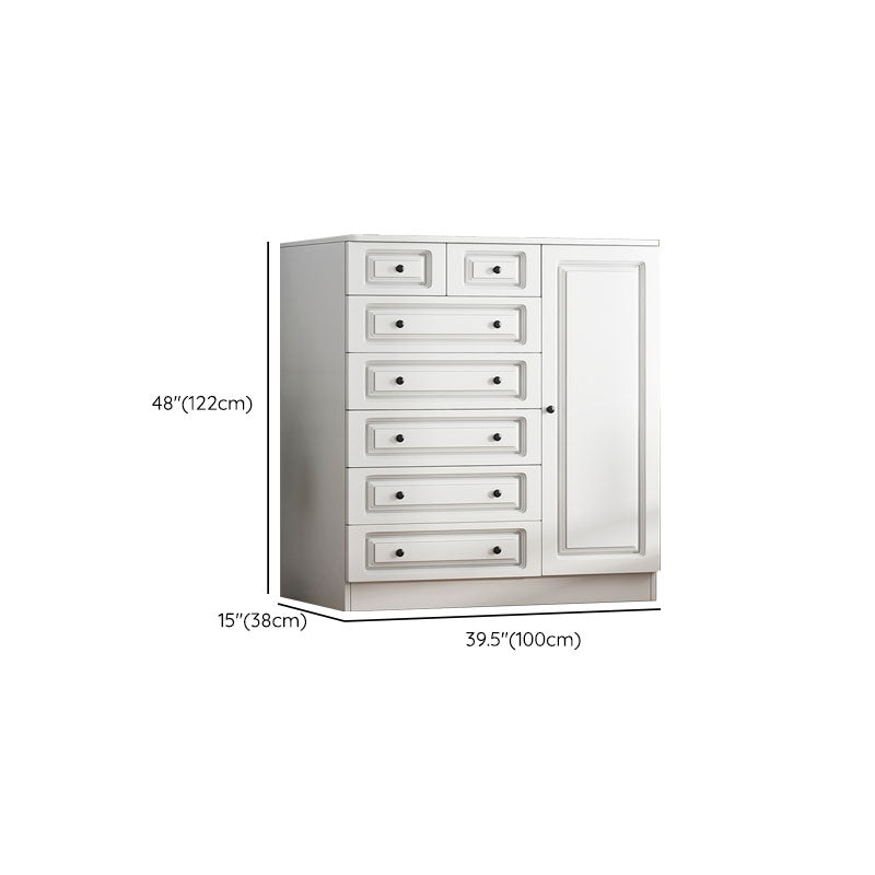 14.82-inch Width Contemporary Dresser Manufactured Wood Storage Chest