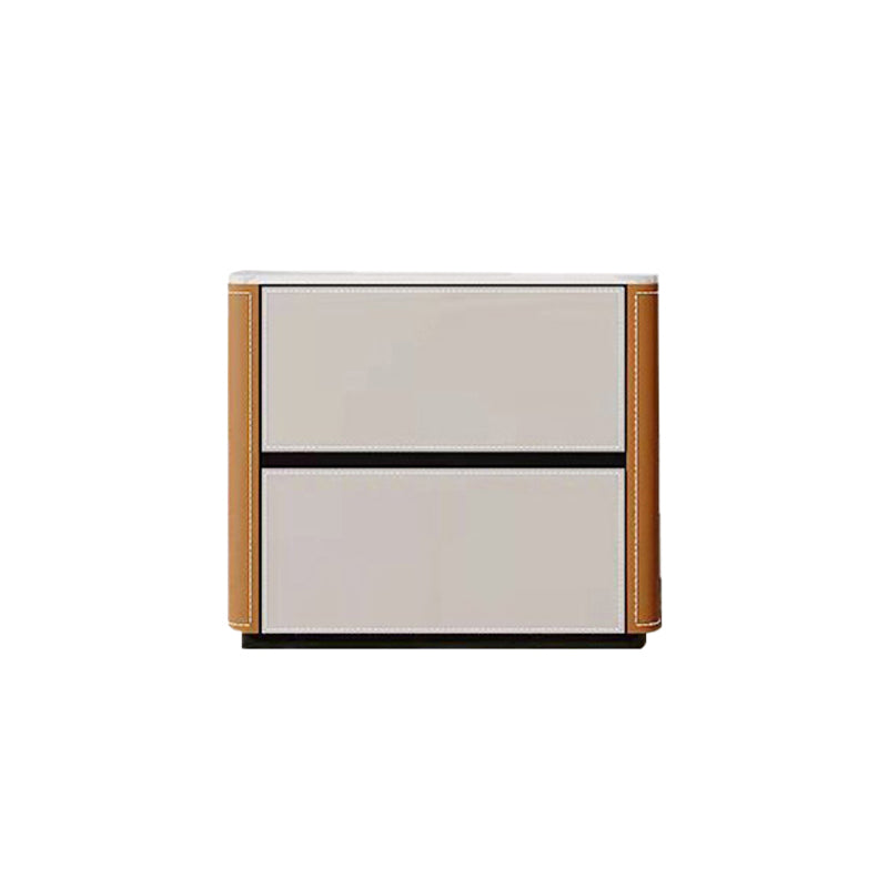 Vertical Contemporary Stone Storage Chest Bedroom Chest with Drawers