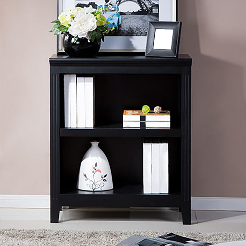 Contemporary Wood Bookshelf Standard Book Shelf for Home Office 13.6" Wide