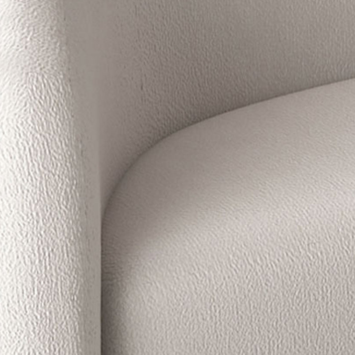 Sloped Arms No Distressing Sofa Modern Scratch Resistant Curved Loveseat