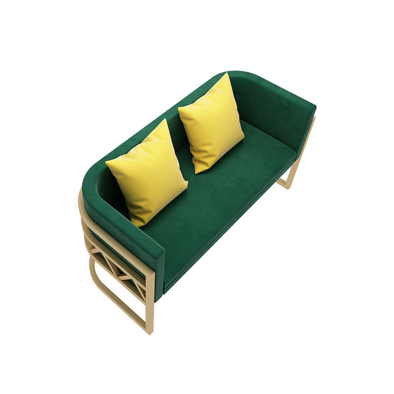 Solid Color Sofa Stain Resistant Tight Seat Modern Sofa for Bonus Room
