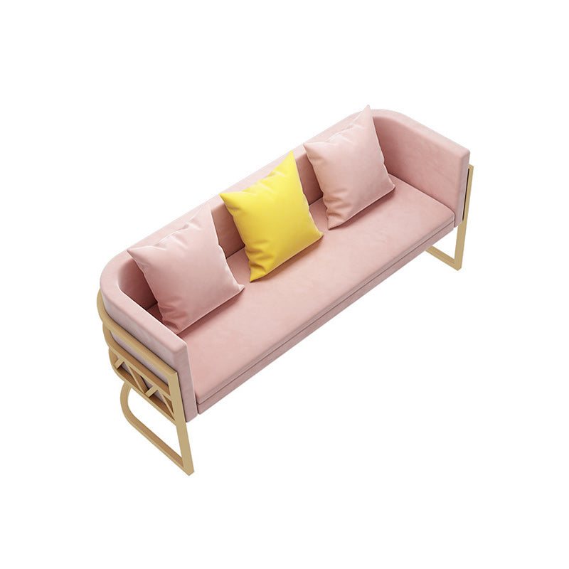 Solid Color Sofa Stain Resistant Tight Seat Modern Sofa for Bonus Room