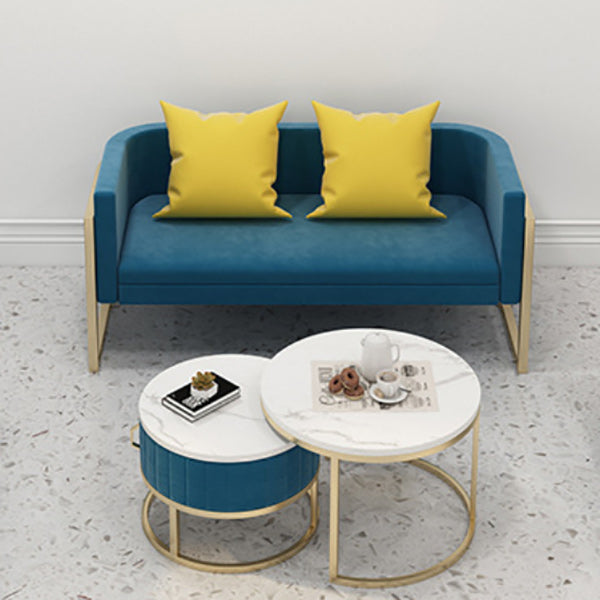 Solid Color Sofa Stain Resistant Tight Seat Modern Sofa for Bonus Room