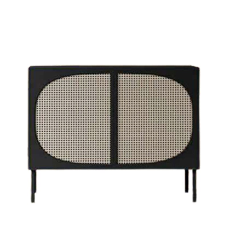 2-Door Wood Cabinet 35.43" Modern Rectangular Accent Cabinet