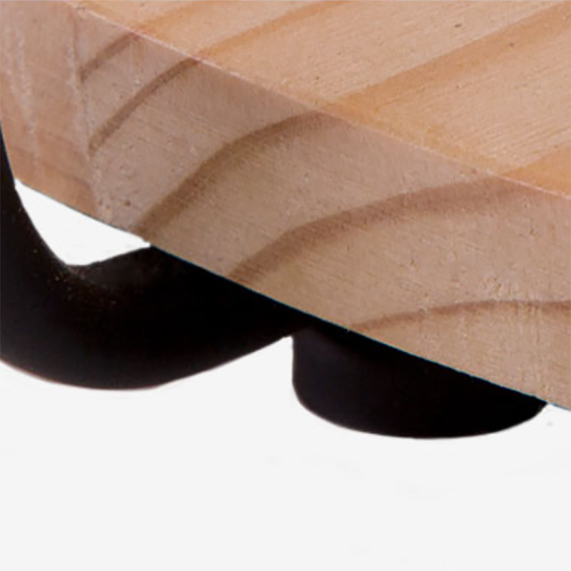 Nordic Solid Wood Round Coffee Cocktail Table with Floor Shelf