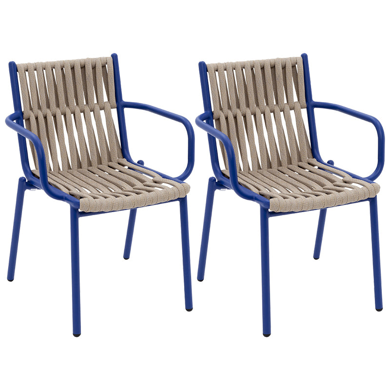 Fixed Back Lounge Chair Basic Four Legs Chair for Living Room