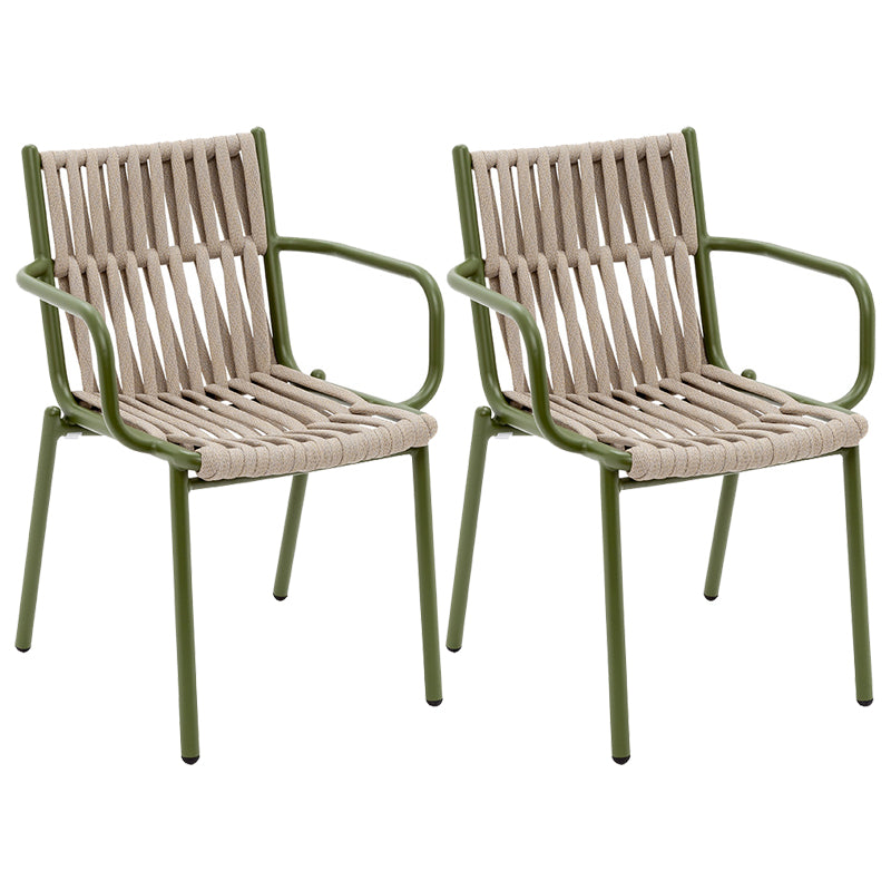 Fixed Back Lounge Chair Basic Four Legs Chair for Living Room