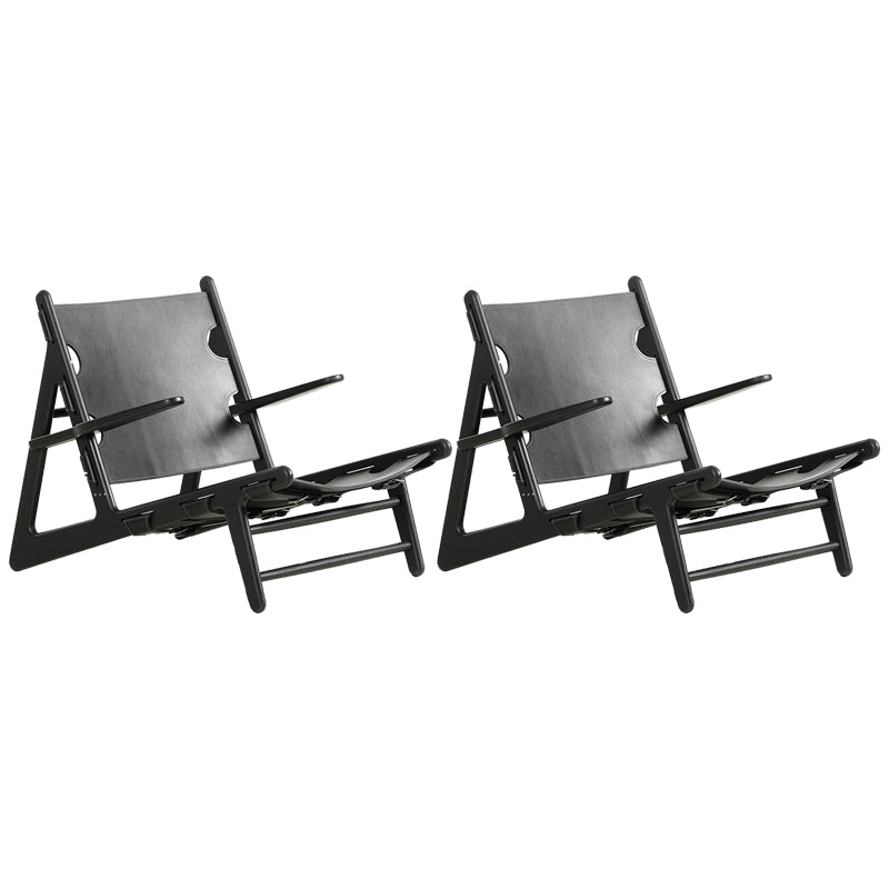 Reclining Lounge Chair Solid Wood Frame Chair for Living Room
