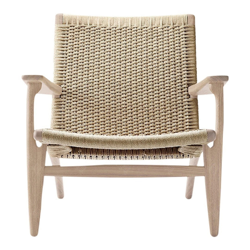 Reclining Lounge Chair Solid Wood Frame Chair for Living Room