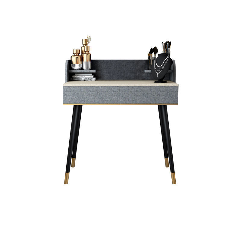 15.74" Wide Make-up Vanity with Drawer Modern Style Wooden Makeup Table