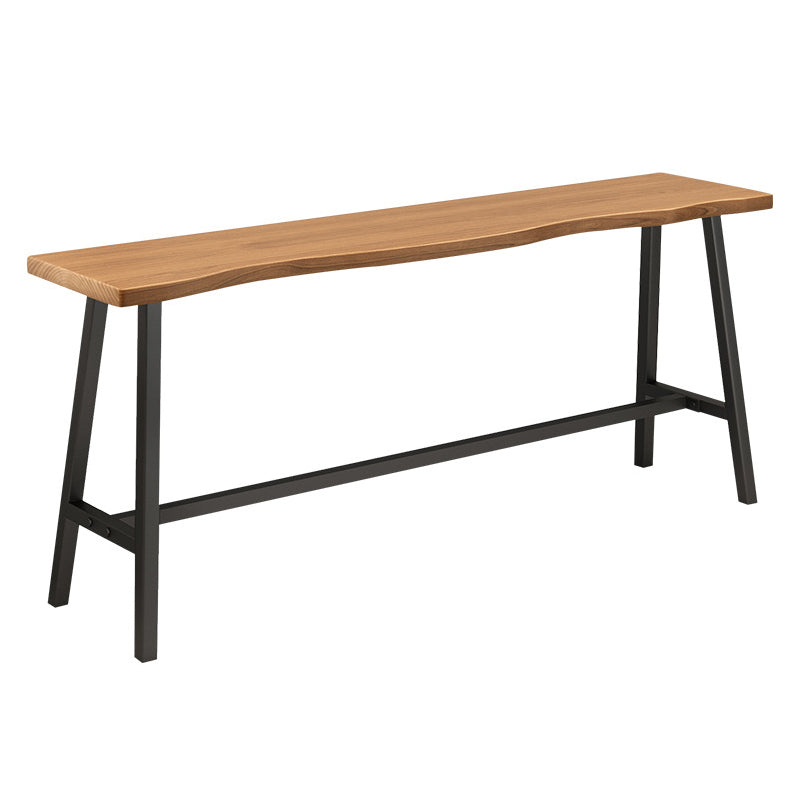 Modern Bar Table Set 1/2/4 Pcs Pine Solid Wood Bar Table and Backless Stools