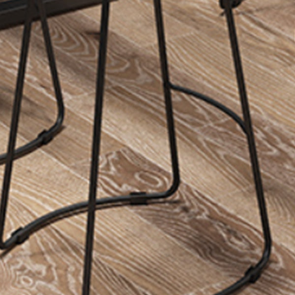 Modern 1/4/5 Pieces Bar Table Set Rectangle Wood Counter Table with High Stools for Cafe