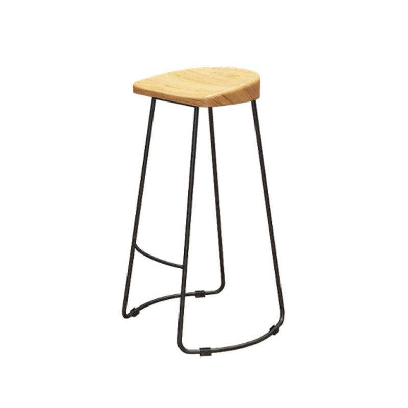 Modern 1/4/5 Pieces Bar Table Set Rectangle Wood Counter Table with High Stools for Cafe