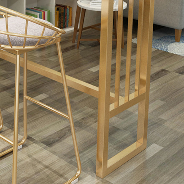 1/2/4 Pieces Bar Stool and Table Set Rectangular Pub Dining Set