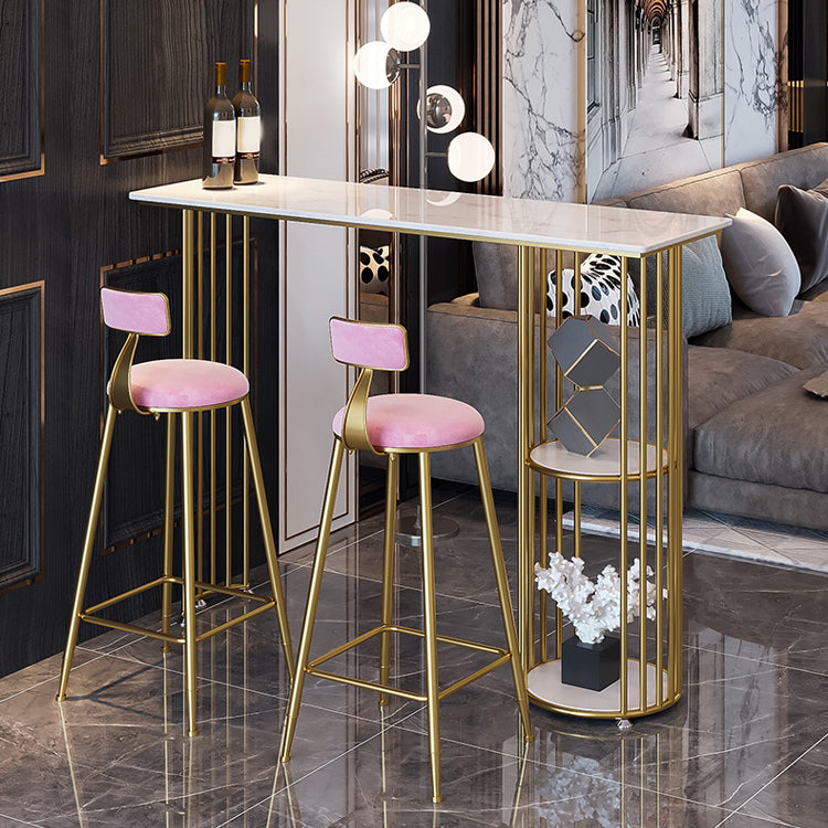 1/2/3 Pieces Pub Dining Set Contemporary Table and Stool for Bar