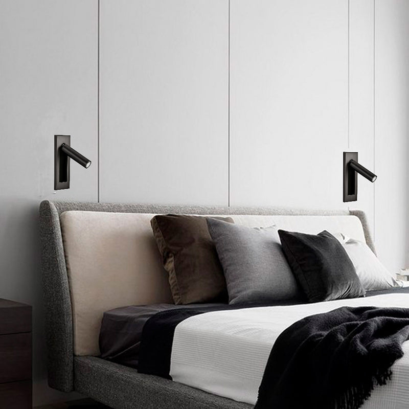 1 Light Modern Style Wall Sconce Metal Sconce Light for Bedroom