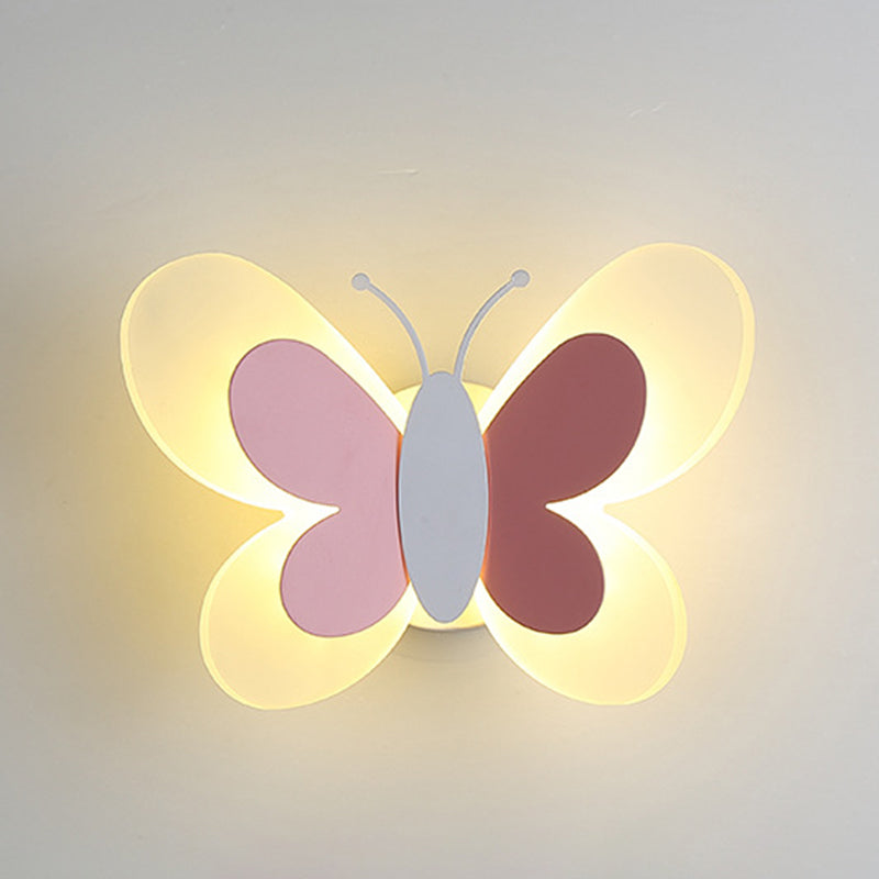 Children Wall Lamp Modern Style Wall Mount Lamp with Acrylic Shade for Kid's Room