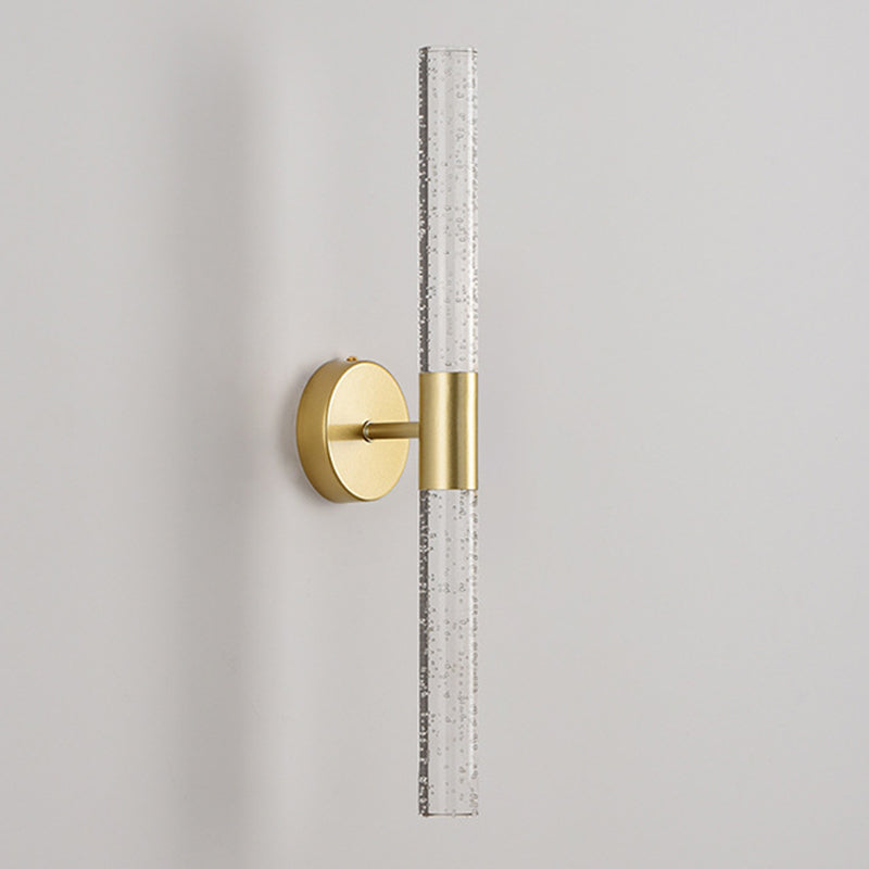 Modernism Metal Wall Light Black/Golden Lighting for Room Hallway