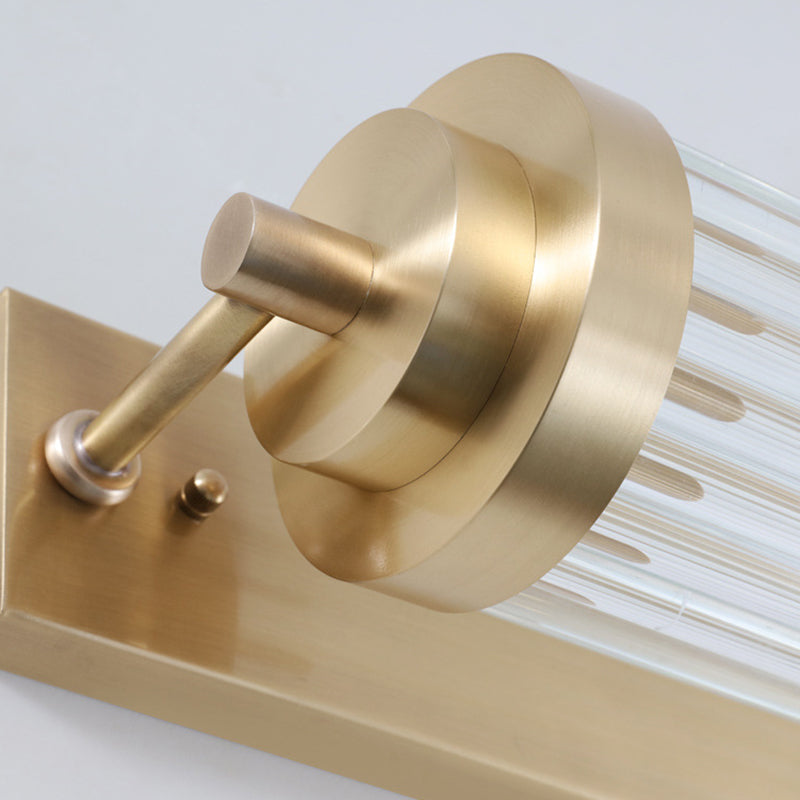 Cylinder Shape Metal Wall Light Modern Style Wall Light Sconce for Living Room