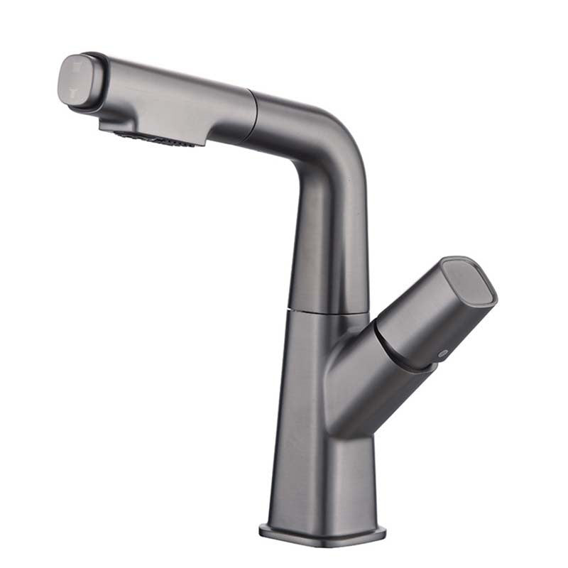 Contemporary Centerset Faucets Single Handle Faucets for Bathroom