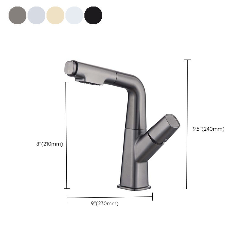 Contemporary Centerset Faucets Single Handle Faucets for Bathroom