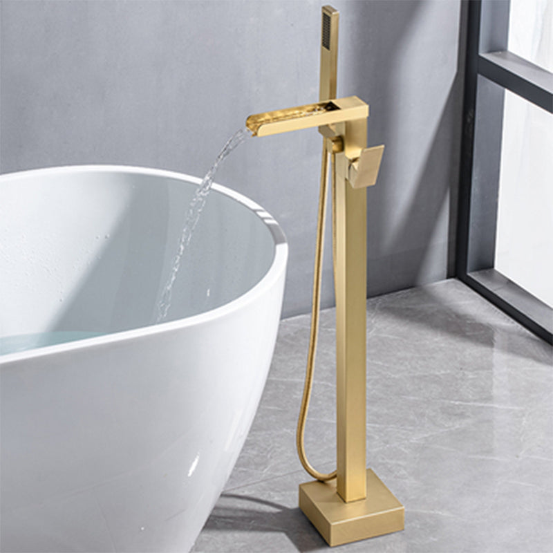 Modern Style Freestanding Faucet Floor Mounted Bathroom Faucet
