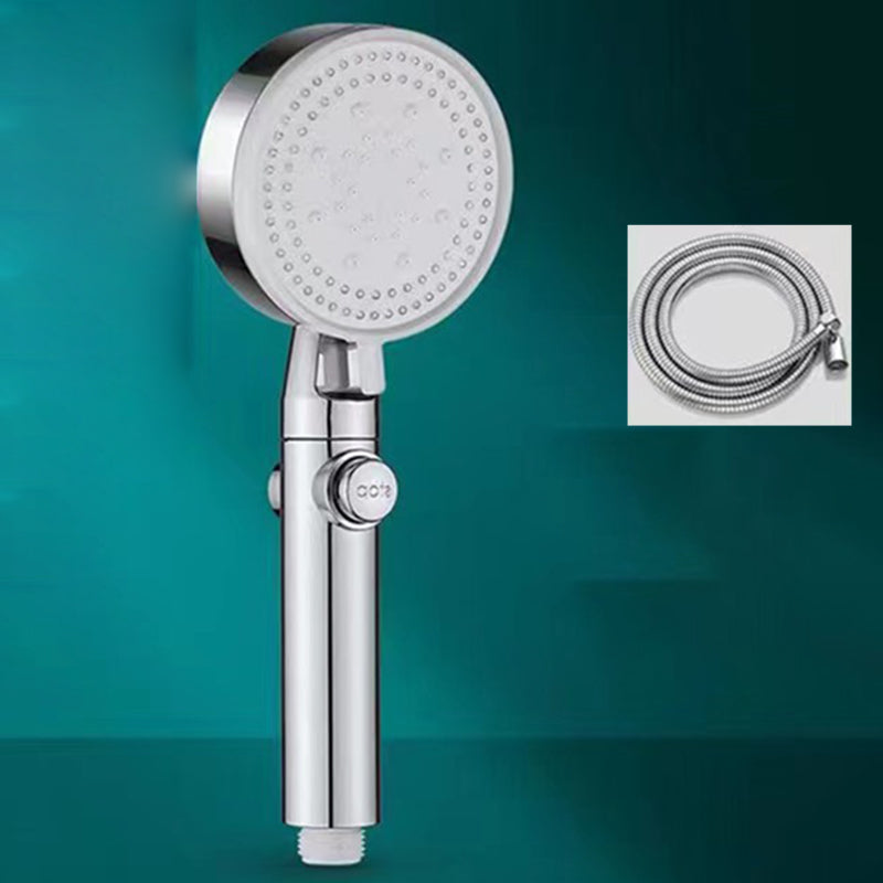 Plastic Bathroom Shower Head Wall-mounted Shower Head with Adjustable Spray Pattern