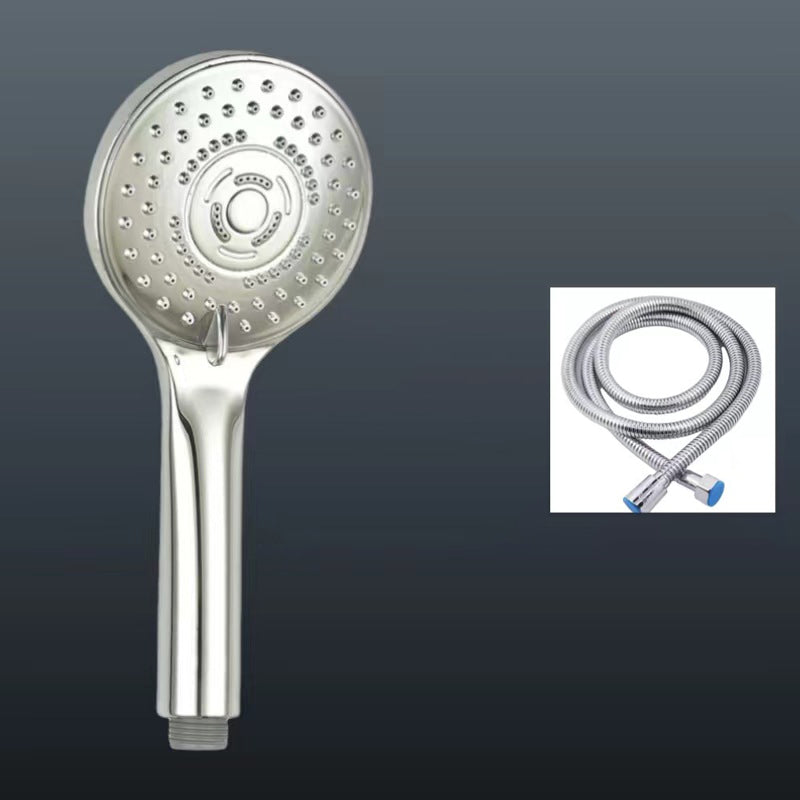 Plastic Handheld Shower Head Bathroom Shower Head with Adjustable Water Flow
