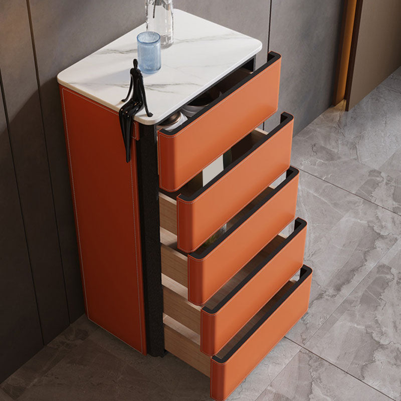 Stone Storage Chest Dresser Modern Storage Chest with 2/3/4/5 Drawers