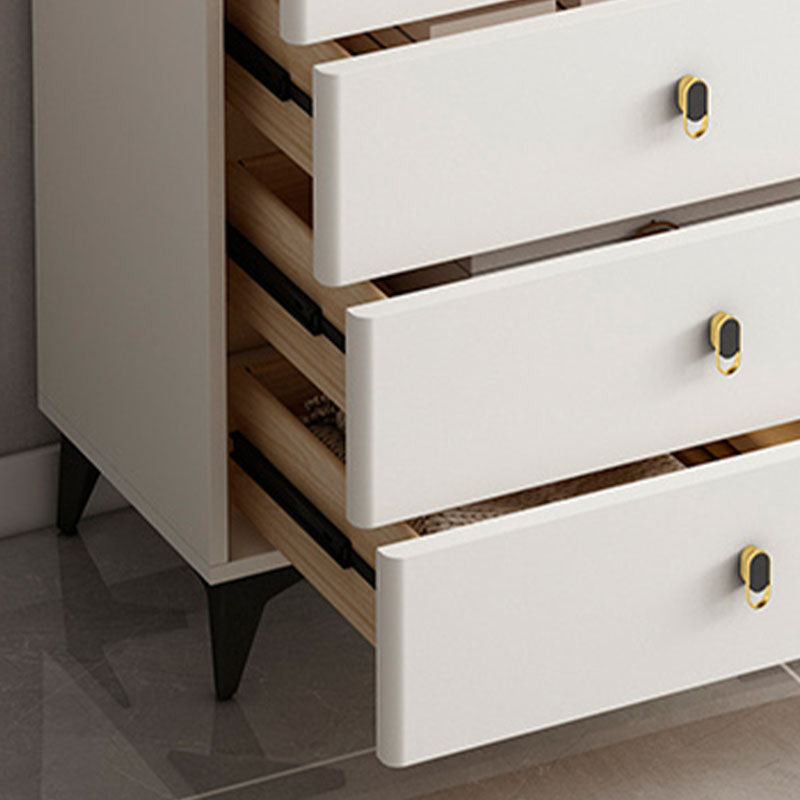 Stone Contemporary Storage Chest Bedroom Chest with Black Legs