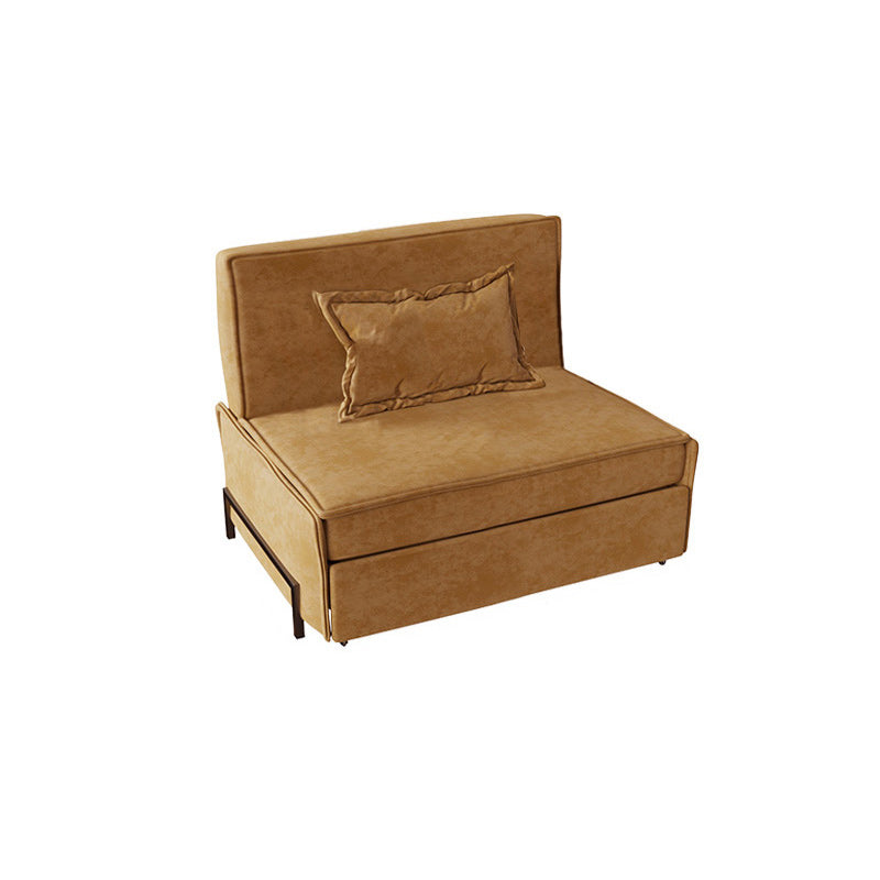 Pillow Included Sofa Futon Armless Foldable Cushion Back Sofa Bed