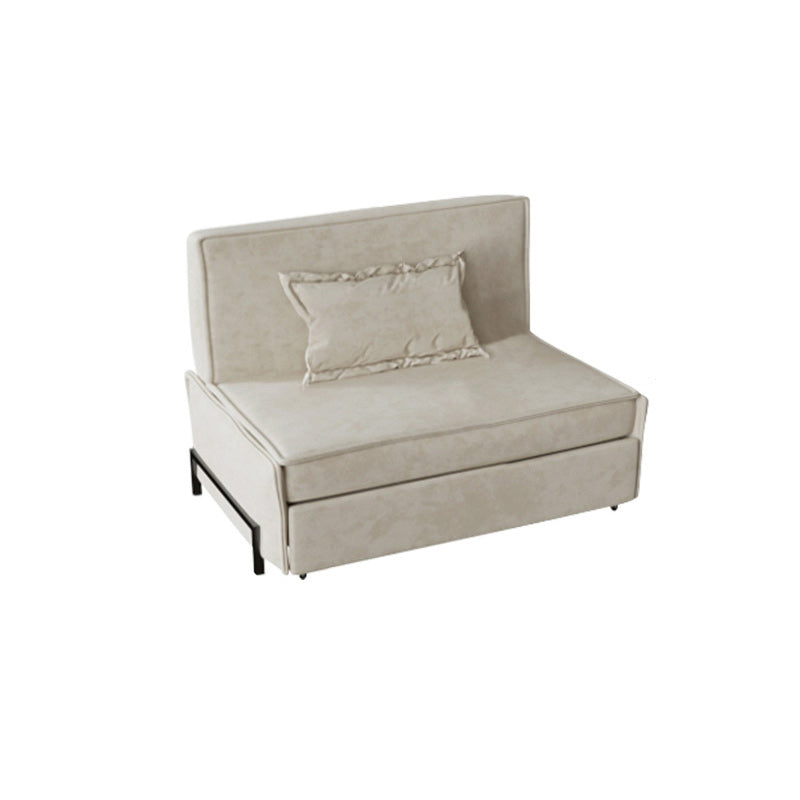 Pillow Included Sofa Futon Armless Foldable Cushion Back Sofa Bed