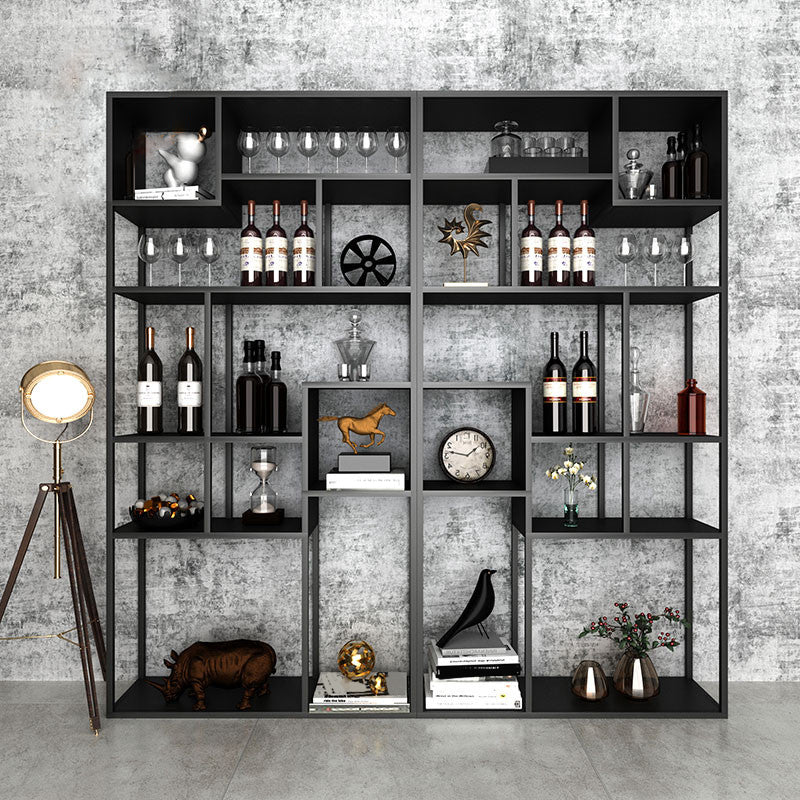 Industrial Antique Finish Shelf Bookcase Etagere Metal Bookshelf