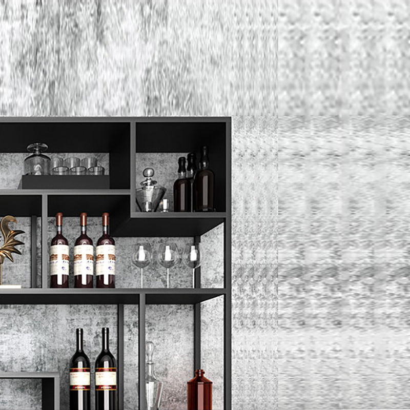 Industrial Antique Finish Shelf Bookcase Etagere Metal Bookshelf