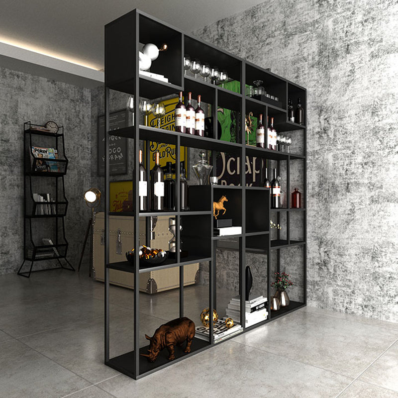 Industrial Antique Finish Shelf Bookcase Etagere Metal Bookshelf