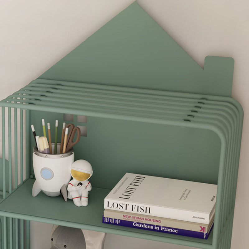 Scandinavian Standard Bookshelf Metal Shelves Included Bookcase