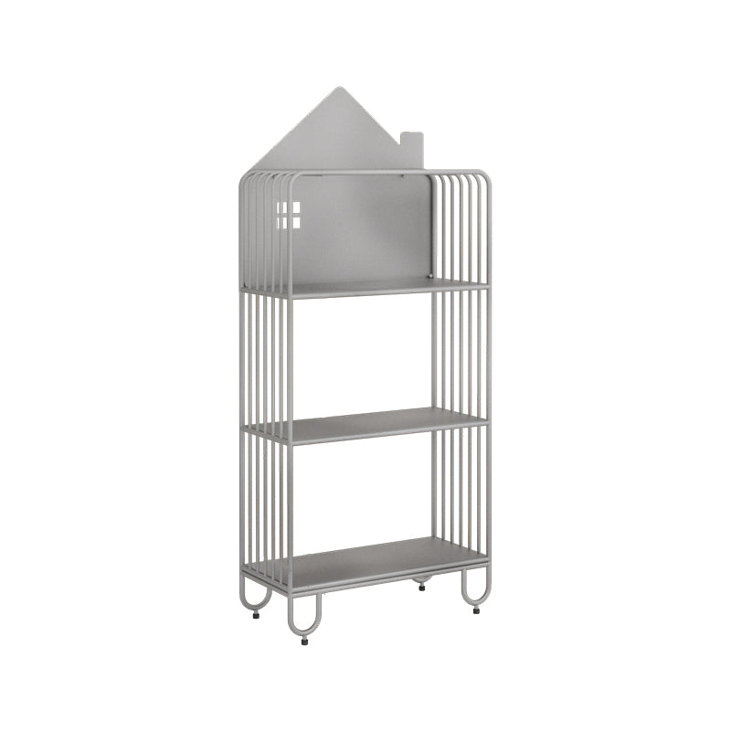 Scandinavian Standard Bookshelf Metal Shelves Included Bookcase