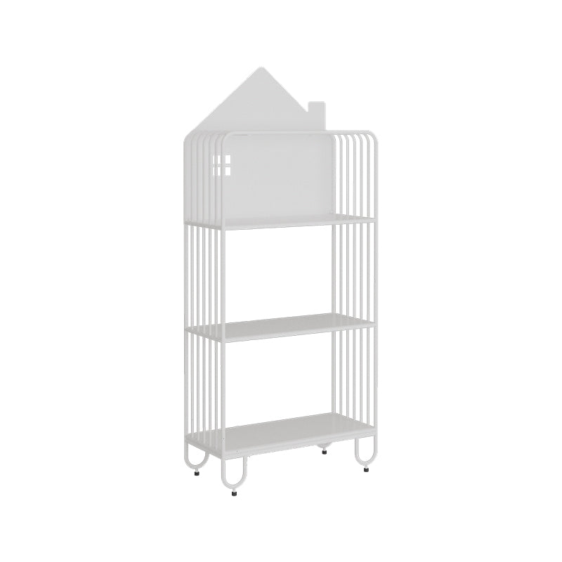 Scandinavian Standard Bookshelf Metal Shelves Included Bookcase