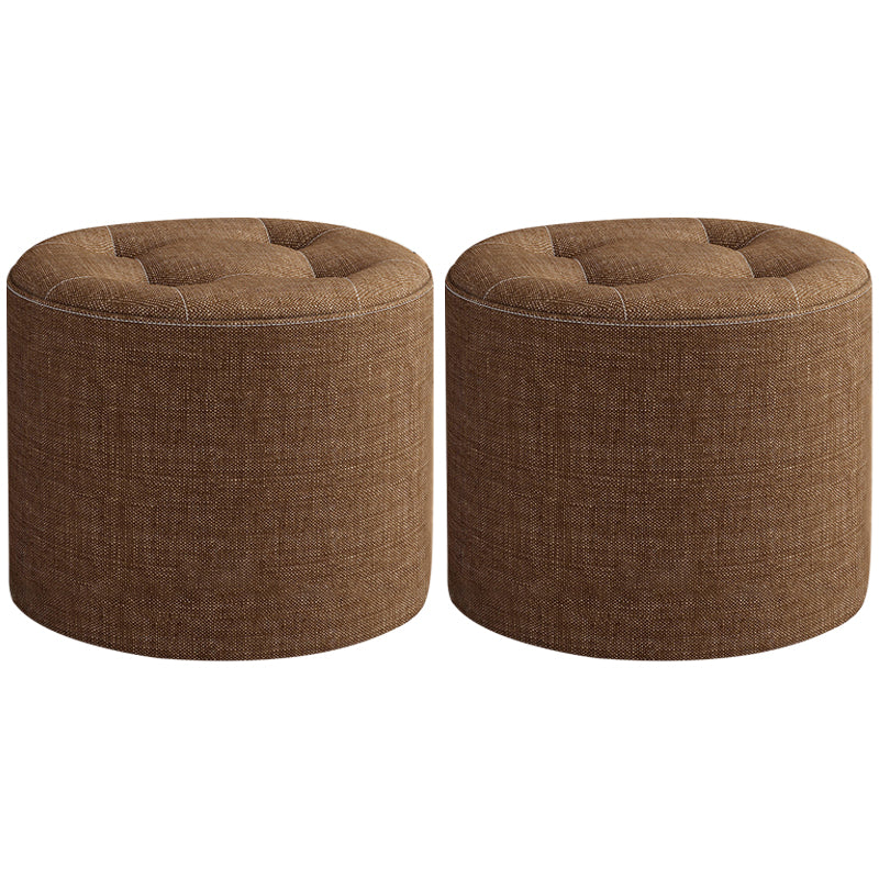 Modern Round Standard Grey Tear Resistant Standard for Drawing Room