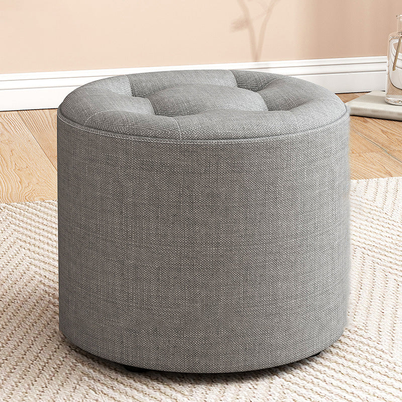 Modern Round Standard Grey Tear Resistant Standard for Drawing Room