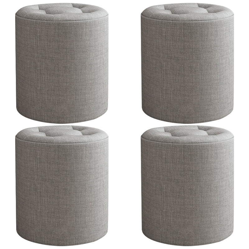 Modern Round Standard Grey Tear Resistant Standard for Drawing Room