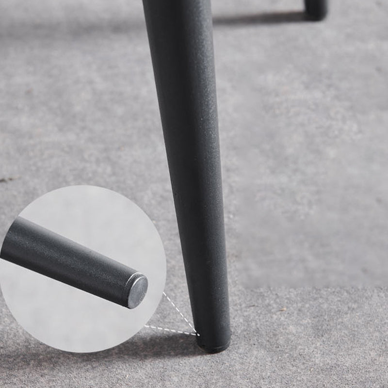 Industrial Dining Room Chair Upholstered Armless Dining Chairs