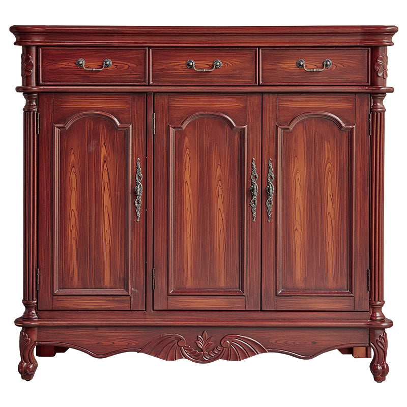 43.7" Tall Rectangular Accent Cabinet 2/3 - Drawer Accent Cabinet - Wood