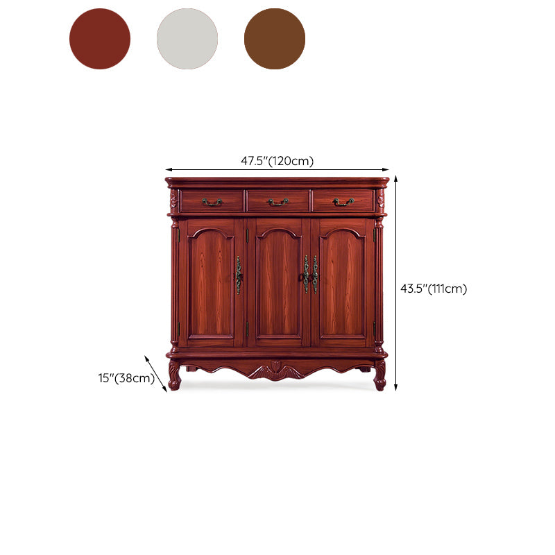 43.7" Tall Rectangular Accent Cabinet 2/3 - Drawer Accent Cabinet - Wood