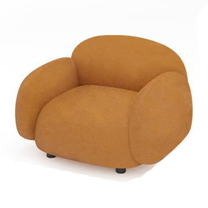 Contemporary Standard Sofa Sewn Pillow Back Sofa for Bonus Room